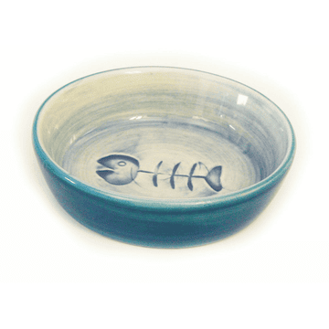 Écuelles pour chats avec motif poisson