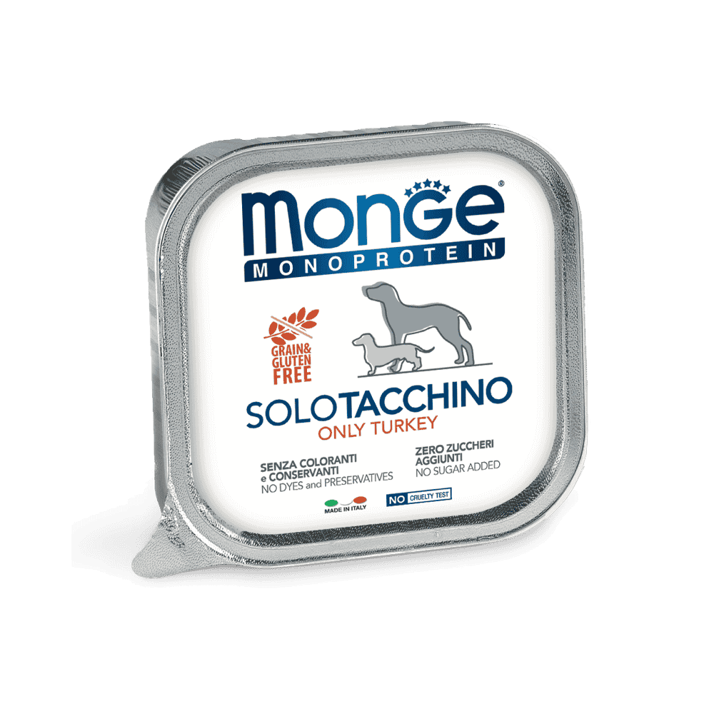 Monoprotein SOLO Dog,  Truthahn