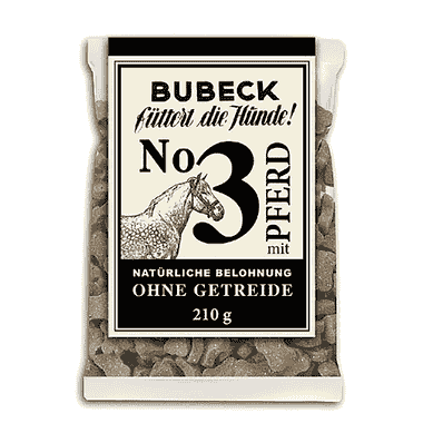 Snack Nr.3 mit Pferd, getreidefrei