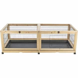 Enclos intérieur pour cochons d'Inde & lapins