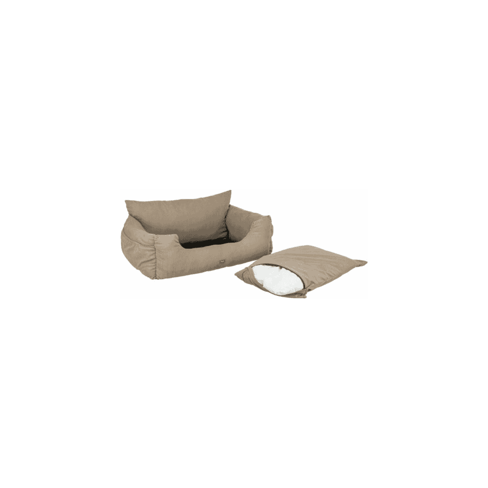 Autositz doppelt, taupe