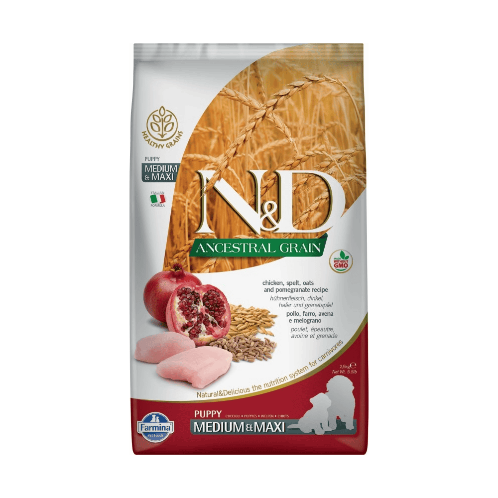 Puppy Medium/Maxi Huhn Granatapfel