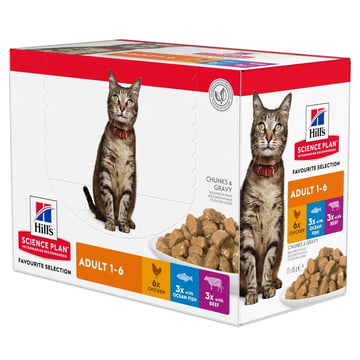 Feline Favourite Selection Adult - Frischebeutel