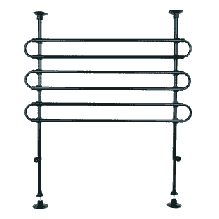 Car grille, black
