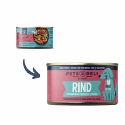 Adult Rind mit Brokkoli