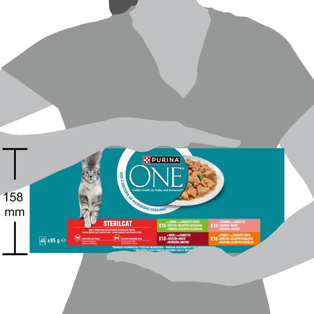 Sterilcat Lachs, Huhn, Truthahn & Rind 40x85 g