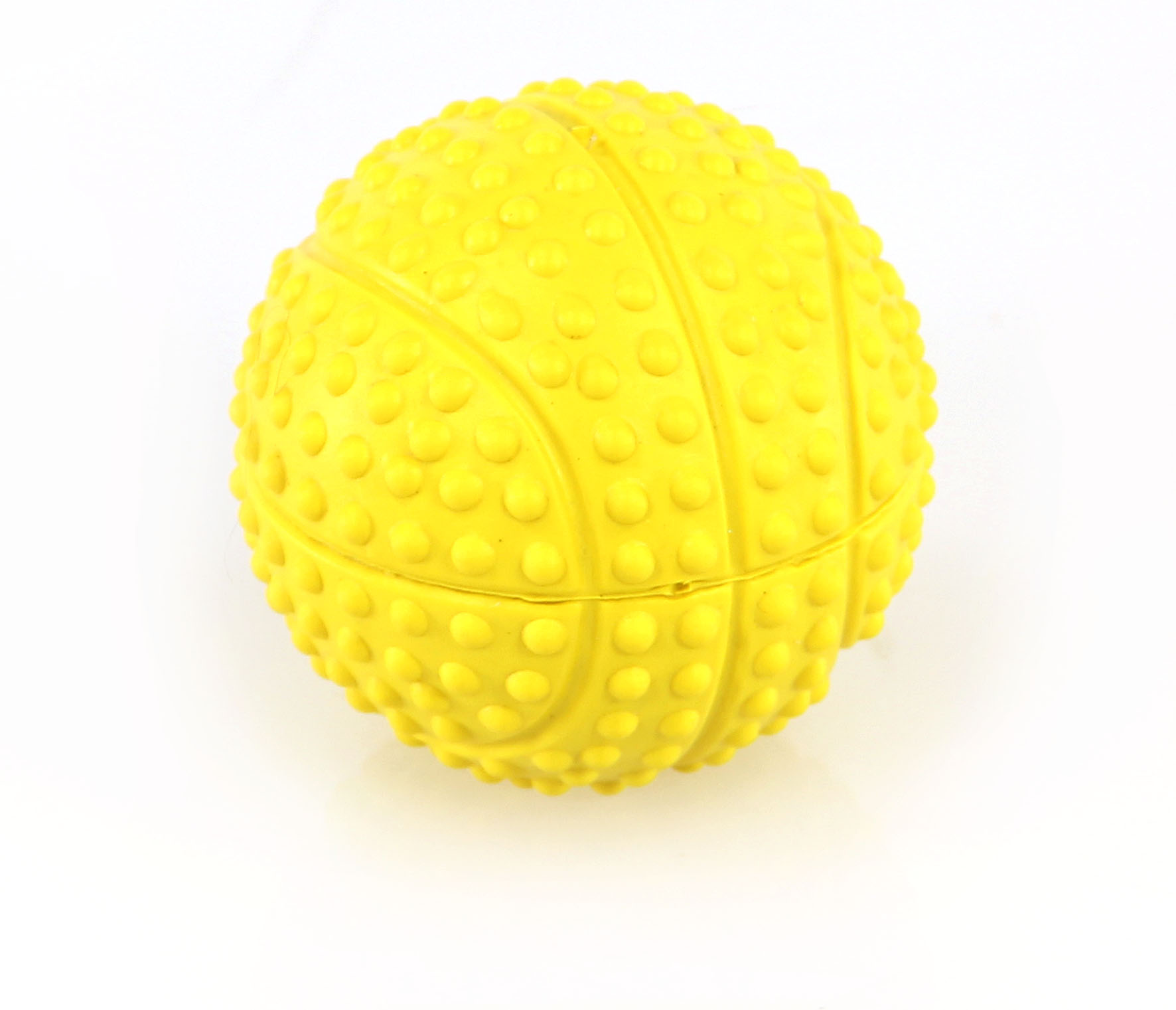 Mini match ball with pimples