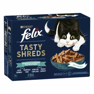 Tasty Shreds Geschmacksvielfalt aus dem Wasser