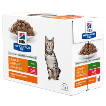 Feline c/d Multicare Stress Weight Urinary + Metabolic - Sachet