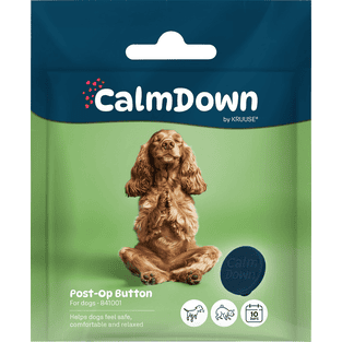 CalmDown Post-OP Button für Hunde