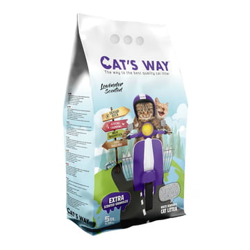 Katzenstreu Lavender Scented