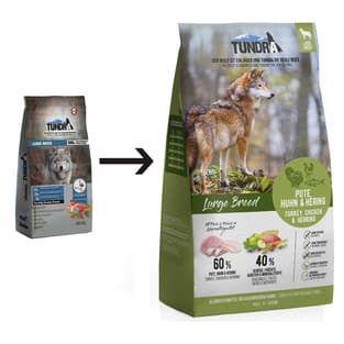 Dog Large Breed Dinde, Poulet & Hareng