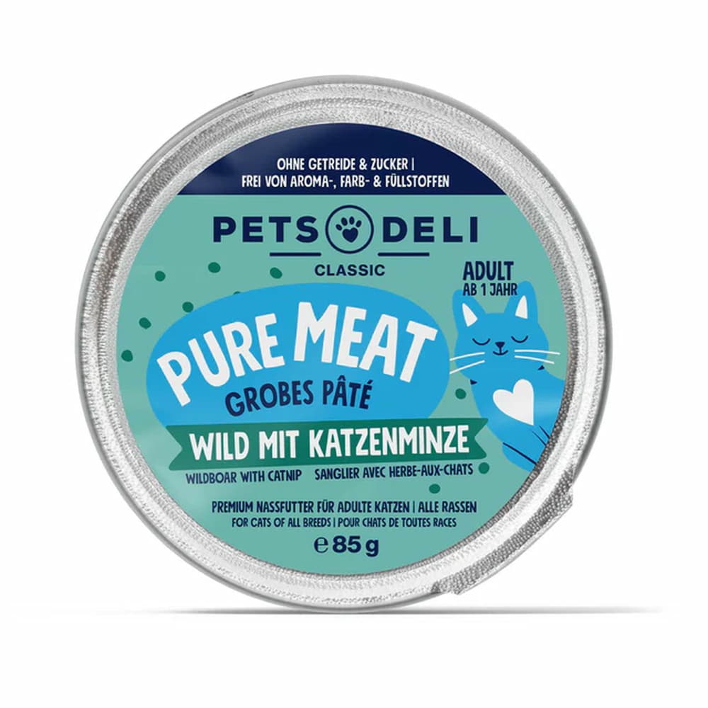 Adult Pure Meat Wild mit Katzenminze - Gibier avec menthe à chat