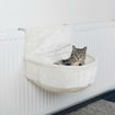 Kuschelsack für Heizkörper weiss