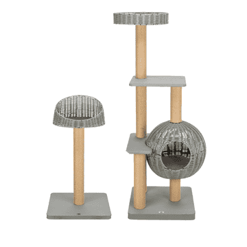 Outdoor Cat Scratcher Amalia, Gray