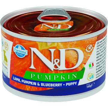 Canine Puppy Mini Lamb Pumpkin Blueberry