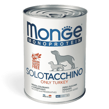 Monoprotein SOLO Dog,  Truthahn