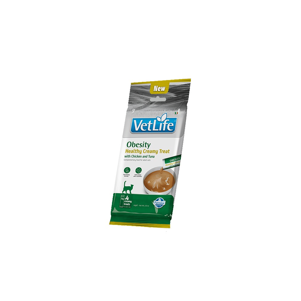 Feline Adult Obesity Cream mit Huhn und Thunfisch