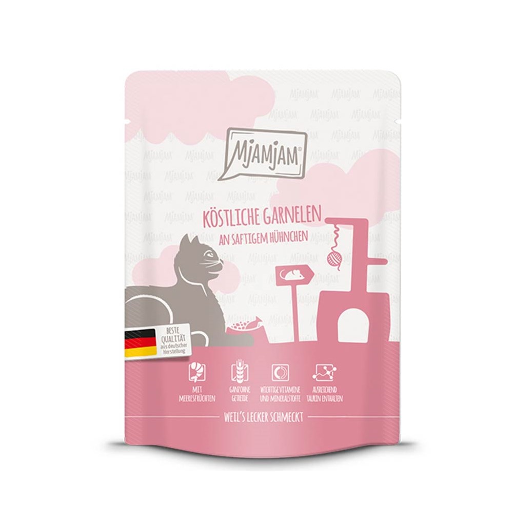 Köstliche Garnelen (Crevettes & Poulet)