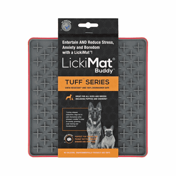 Buddy Tuff Schleckmatte in Rot