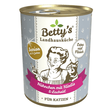 Senior Hühnchen mit Kürbis & Lachsöl