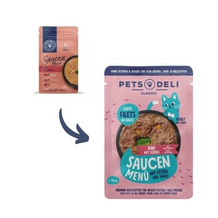 Adult Saucen Menü Rind mit Kürbis - Menu Sauces Adult Bœuf à la Courge