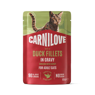 Adult Duck with Catnip Gravy Pouch