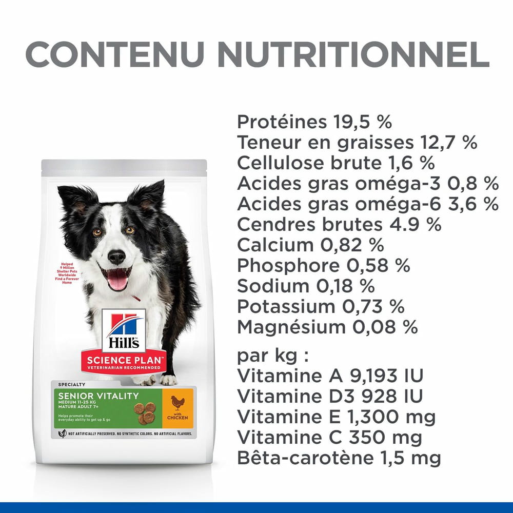 Canine Senior Vitality 7+ Medium Breed
