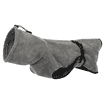 Peignoir de bain pour chien, gris