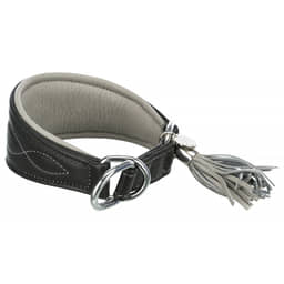 Active Comfort Halsband für Windhunde, schwarz/grau