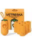 Set distributeur de sacs à crottes Tangerine, 7 rouleaux
