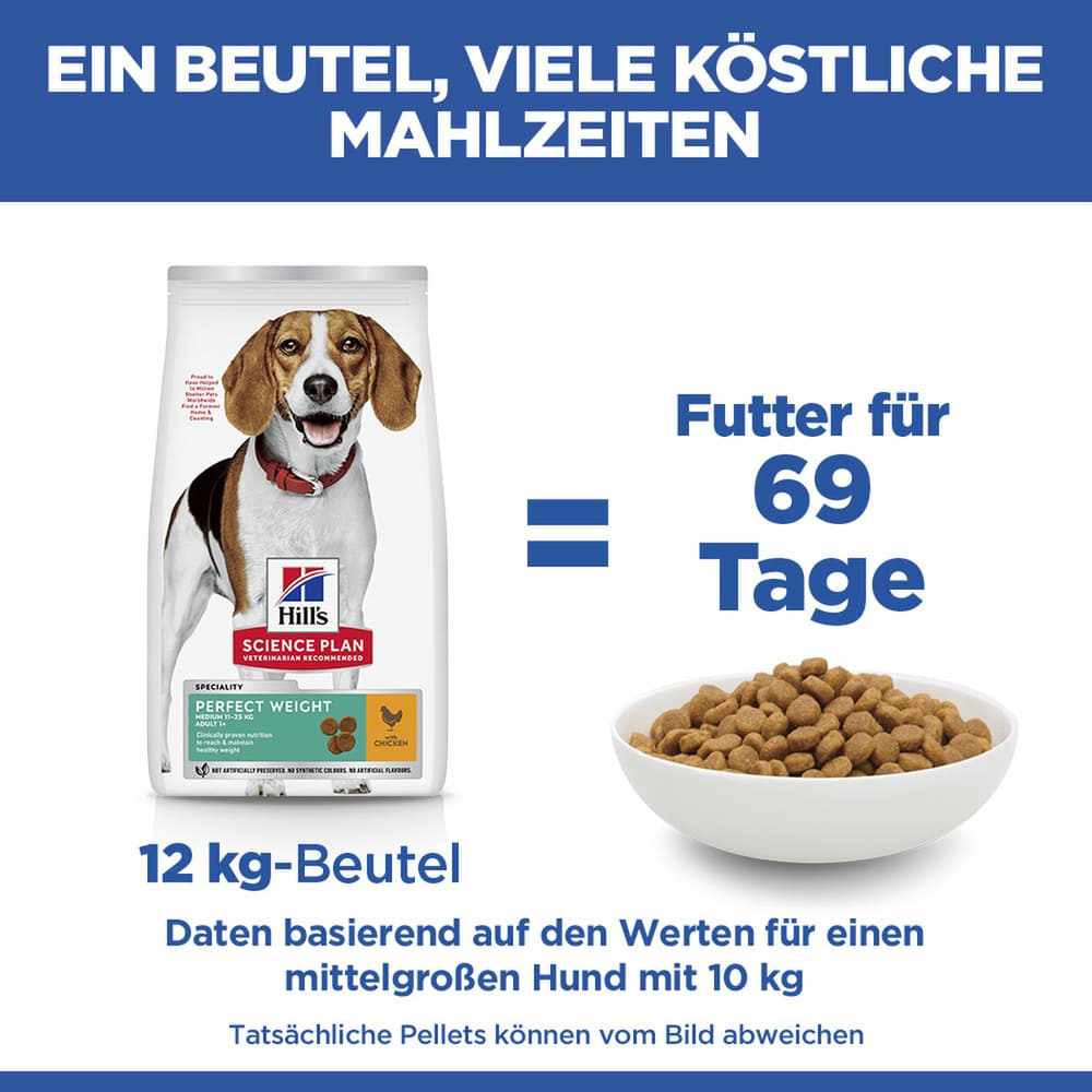 Canine Adult Perfect Weight Medium Breed
