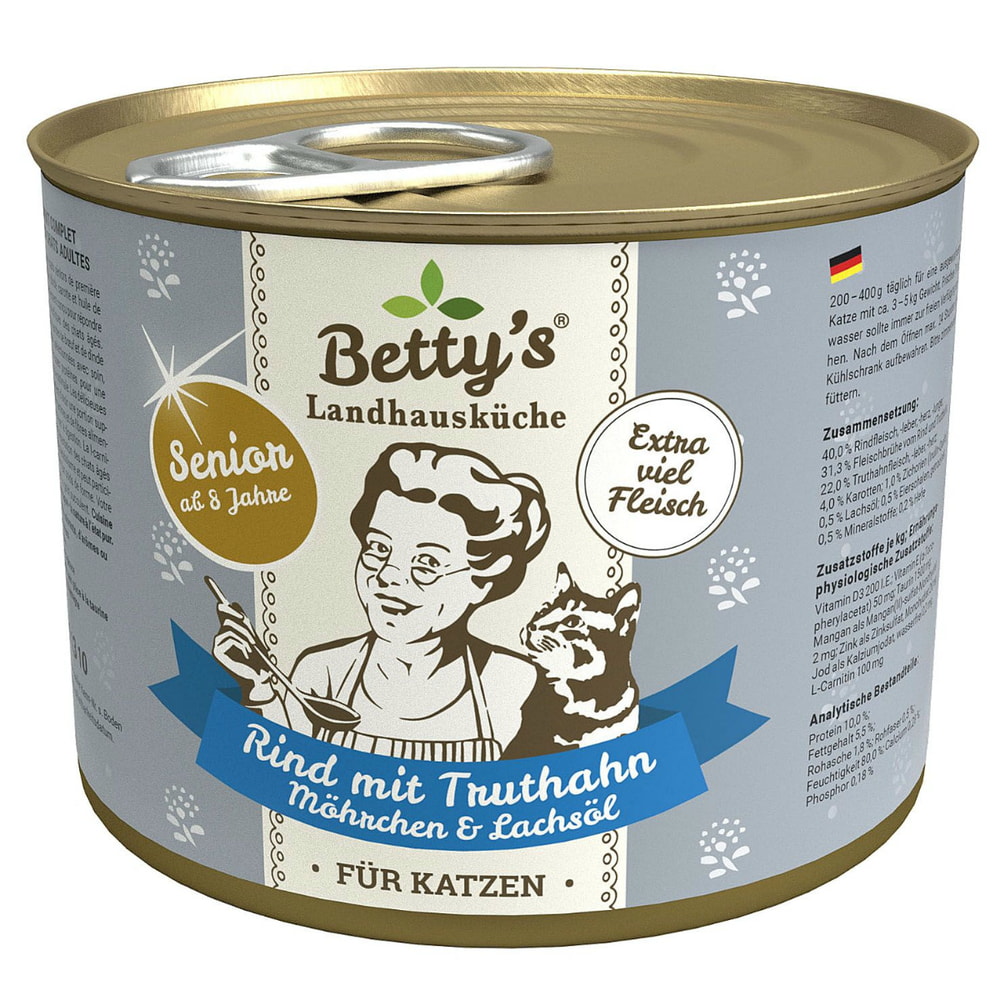Senior Rind mit Truthahn
