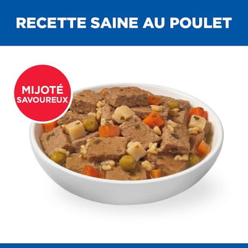 Canine Mature Adult 7+ Delicious Cuisine with chicken & added vegetables boîte