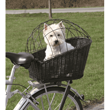 Fahrradkorb mit Gitter