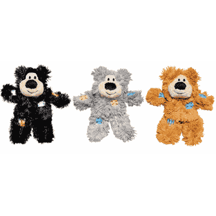 Katzenspielzeug Kong Cat Softies Patchwork Bear