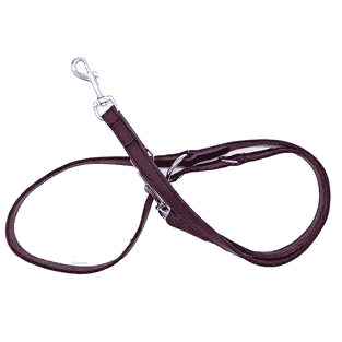 Soft leather lead 160 cm