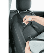 Dog car seat with net
