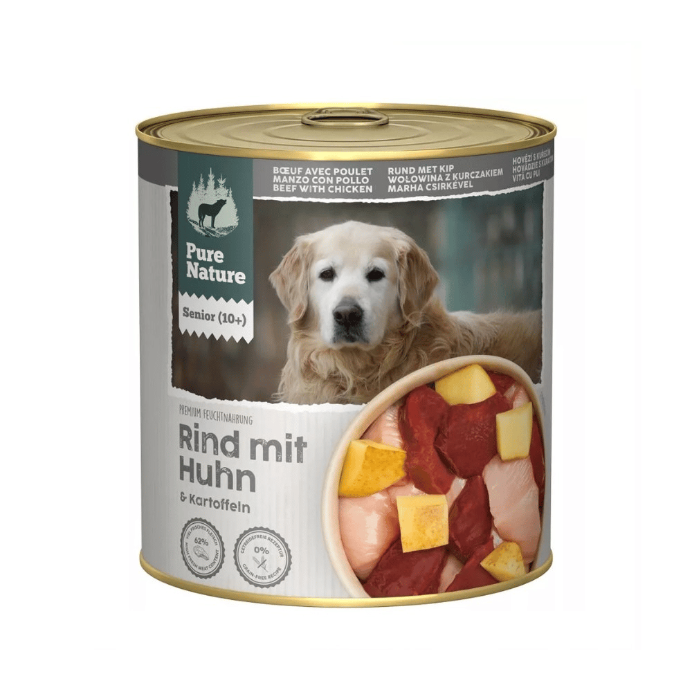 Dog Senior Rind Pur mit Kartoffeln