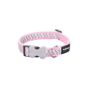 Collar Reflective Ziggy Pink