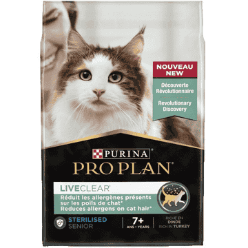 LiveClear STERILISED SENIOR 7+