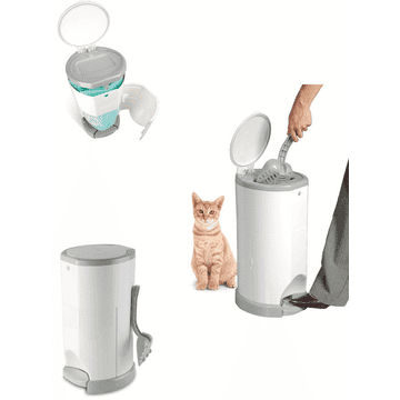 Cat litter disposal bucket