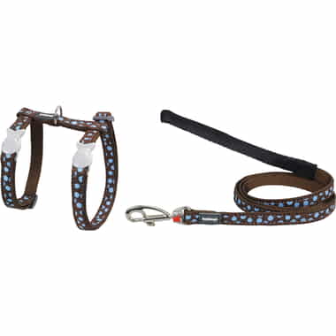Harnais & laisse pour chats Design with Spots XS