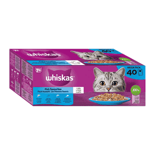 7+ Les Poissons favoris en gelée Mega-Pack 40x85g