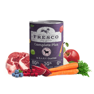 Nassbarf Complete Plus (haltbares BARF) Ziege