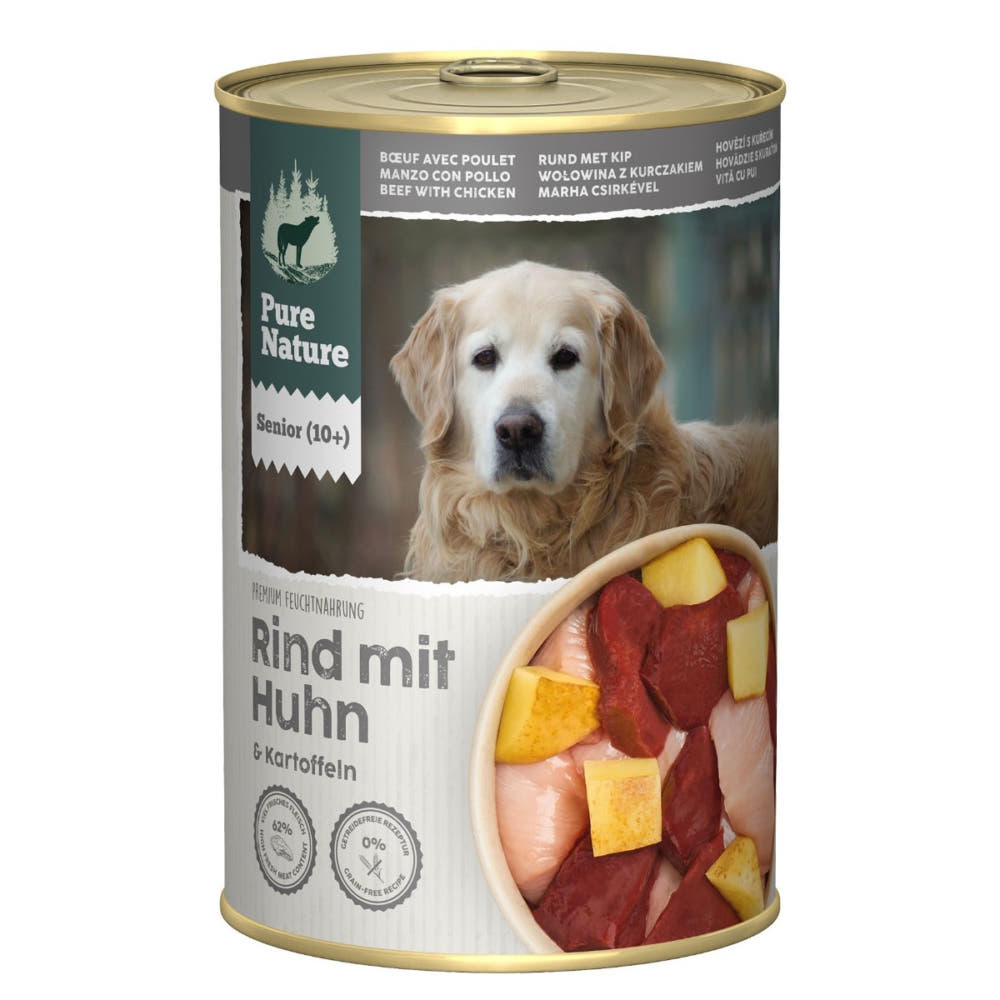 Dog Senior Rind mit Huhn und Kartoffeln