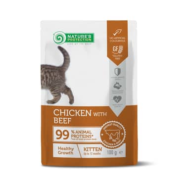 Kitten Chicken with Beef