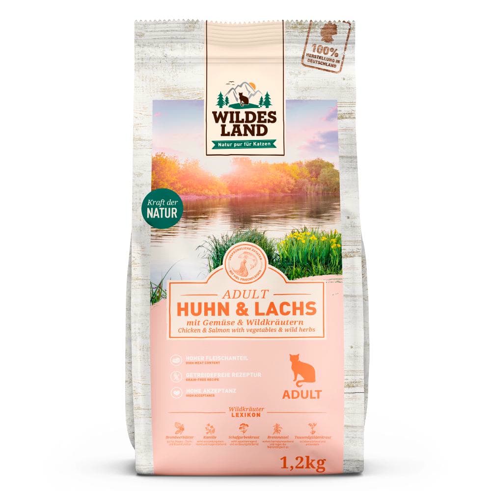 Feline Classic Adult chicken and salmon with garden vegetables