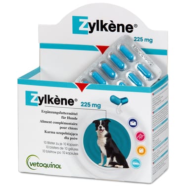 Vétoquinol Zylkène 75 mg pour chat et chien < 10 kg