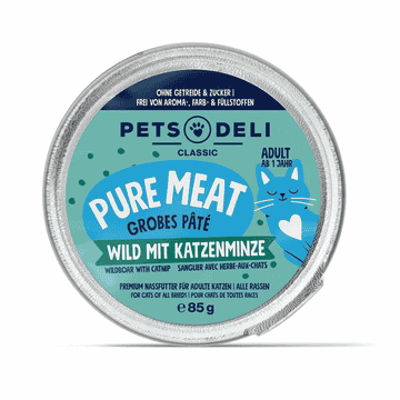 Adult Pure Meat Wild mit Katzenminze - Gibier avec menthe à chat
